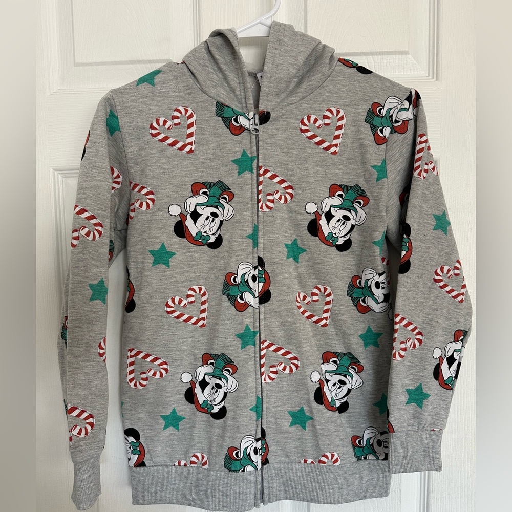 🆕Disney’s Mickey Mouse Zip Up Hooded Sweater